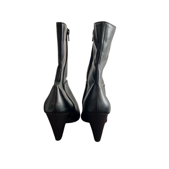 Christian Siriano by Payless Black Boots Women’s Size 10 - Picture 4 of 7